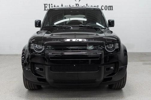 Santorini Black Metallic 2024 Land Rover Defender 110 P400 X-Dynamic SE