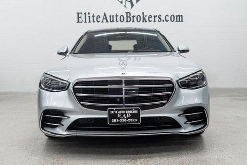 Cirrus Silver 2023 Mercedes-Benz S-Class S 580 4MATIC