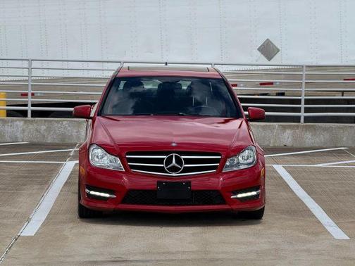 Red 2014 Mercedes-Benz C-Class C 300 4MATIC Sport