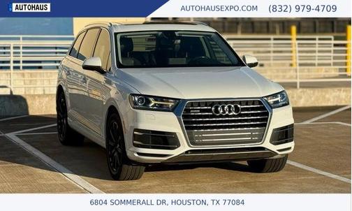 Glacier White Metallic 2018 Audi Q7 2.0T Premium Plus