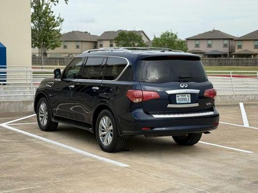 Blue 2015 INFINITI QX80 Base
