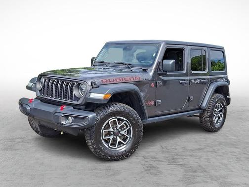 Granite Crystal Metallic Clearcoat 2024 Jeep Wrangler Rubicon