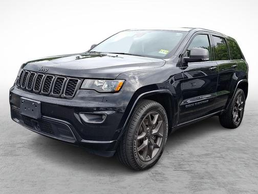 Diamond Black Crystal Pearlcoat 2021 Jeep Grand Cherokee 80th Anniversary 4x4