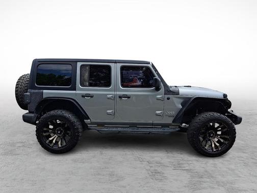 Billet Silver Metallic Clearcoat 2018 Jeep Wrangler Unlimited Sport