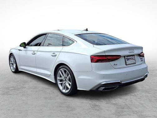 White 2024 Audi A5 Sportback 45 S Line Premium Plus