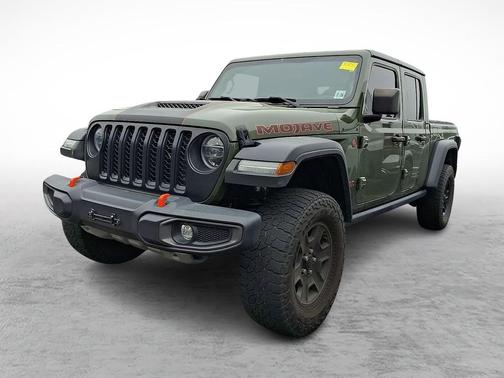 Sarge Green Clearcoat 2021 Jeep Gladiator Mojave 4x4
