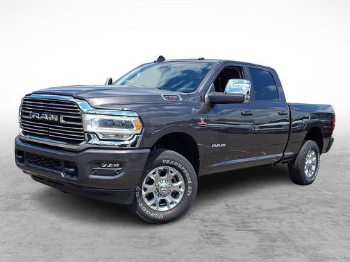 Granite Crystal Metallic Clearcoat 2024 RAM 2500 Laramie Crew Cab 4x4 6'4' Box