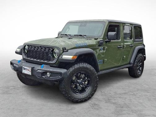 Sarge Green Clearcoat 2024 Jeep Wrangler 4xe Willys