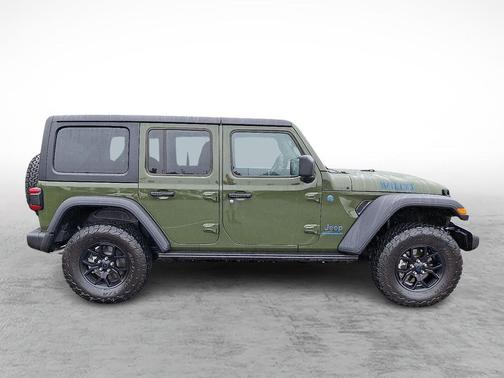 Sarge Green Clearcoat 2024 Jeep Wrangler 4xe Willys