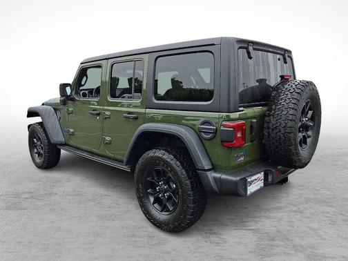 Sarge Green Clearcoat 2024 Jeep Wrangler 4xe Willys