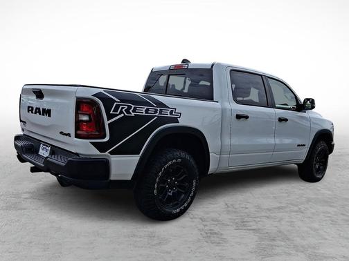 Bright White Clearcoat 2025 RAM 1500 Rebel