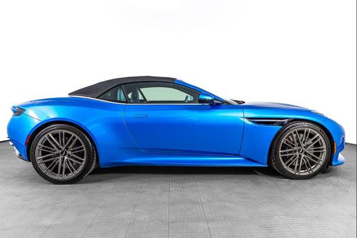Quasar Blue 2024 Aston Martin DB12 Volante