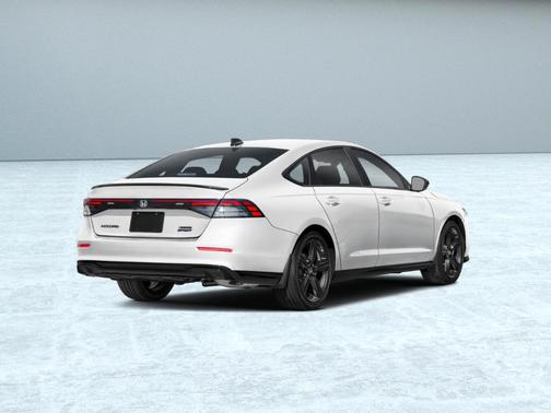 Platinum White Pearl 2026 Honda Accord Hybrid Sport-L