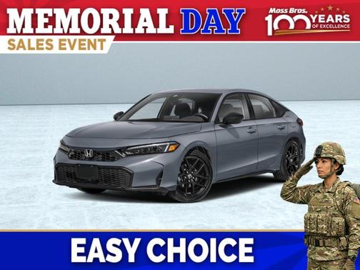 Urban Gray Pearl 2026 Honda Civic Sport