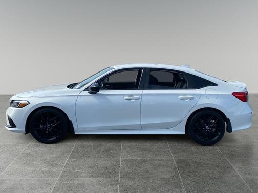 Platinum White Pearl 2023 Honda Civic Sport