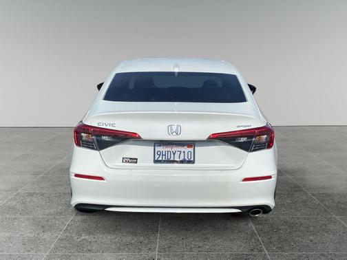 Platinum White Pearl 2023 Honda Civic Sport
