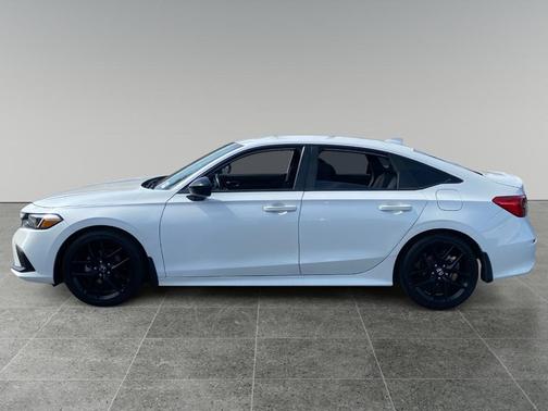 Platinum White Pearl 2023 Honda Civic Sport