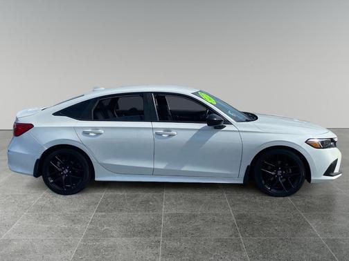 Platinum White Pearl 2023 Honda Civic Sport