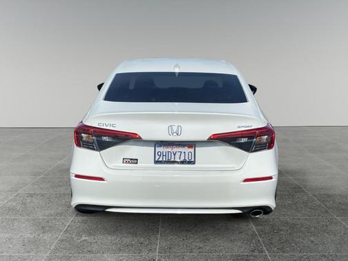 Platinum White Pearl 2023 Honda Civic Sport