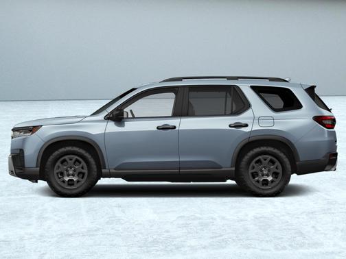 Platinum White Pearl 2026 Honda Pilot TrailSport