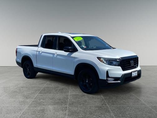 Platinum White Pearl 2022 Honda Ridgeline Black Edition