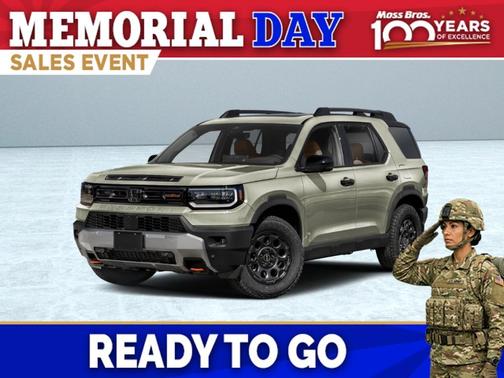 Ash Green 2026 Honda Passport TrailSport Elite Blackout
