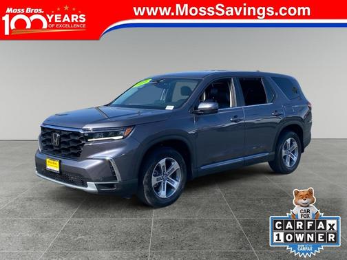 Modern Steel Metallic 2025 Honda Pilot EX-L