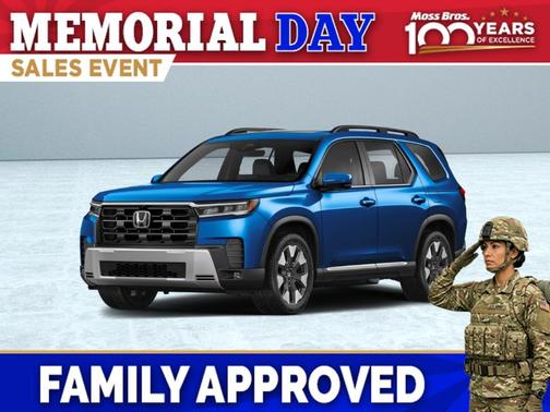 Crystal Black Pearl 2026 Honda Pilot Elite