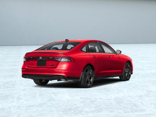 Radiant Red 2026 Honda Accord Hybrid Sport-L