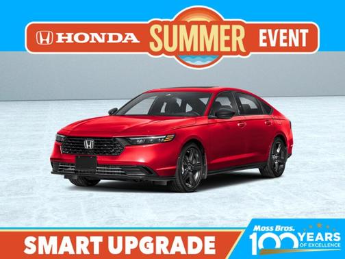 Radiant Red 2026 Honda Accord Hybrid Sport-L