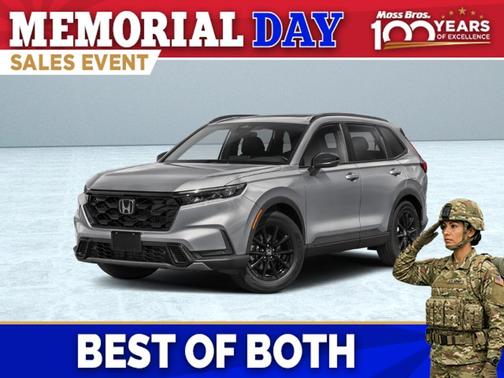Silver 2026 Honda CR-V Hybrid Sport-L