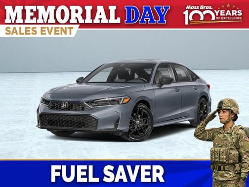 Urban Gray Pearl 2026 Honda Civic Hybrid Sport