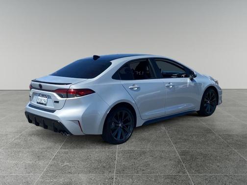 Classic Silver 2025 Toyota Corolla XSE