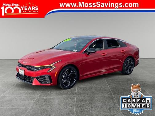 Runway Red 2025 Kia K5 GT-Line