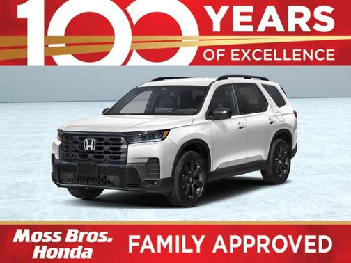 Platinum White Pearl 2026 Honda Pilot Sport