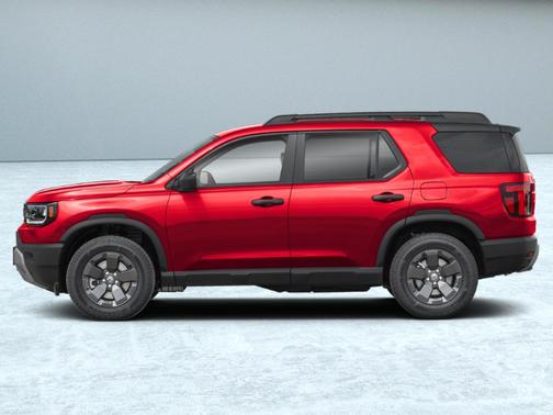 Radiant Red 2026 Honda Passport RTL Towing