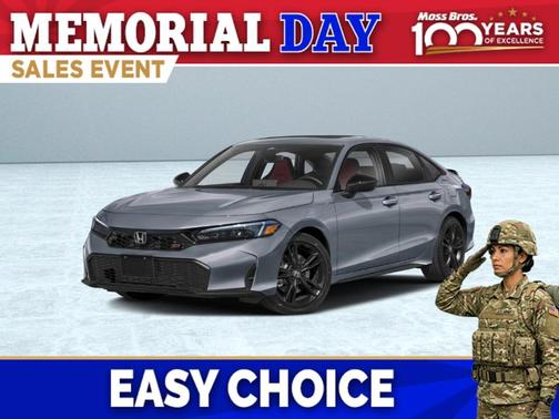 Urban Gray Pearl 2026 Honda Civic Si Base