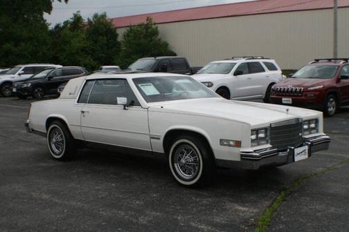 White 1983 Cadillac Eldorado 2dr Coupe