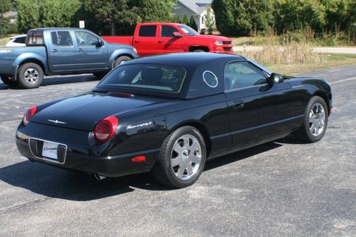 Evening Black 2002 Ford Thunderbird 2dr Convertible Deluxe