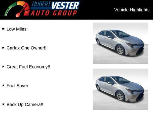 2020 Toyota Corolla LE