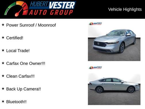 2024 Honda Accord EX 1.5T