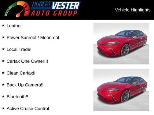 2025 Toyota Camry XSE