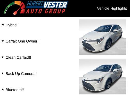 2024 Toyota Corolla Hybrid LE