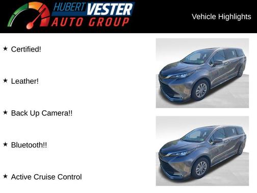 2024 Toyota Sienna XLE 8 Passenger