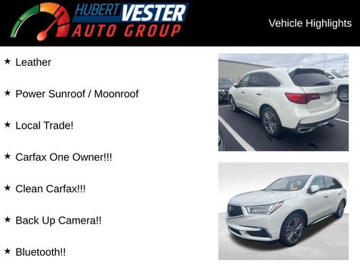 2018 Acura MDX 3.5L w/Technology Package