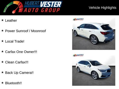 2018 Acura MDX 3.5L w/Technology Package