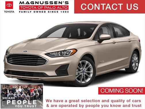 2019 Ford Fusion Hybrid SE