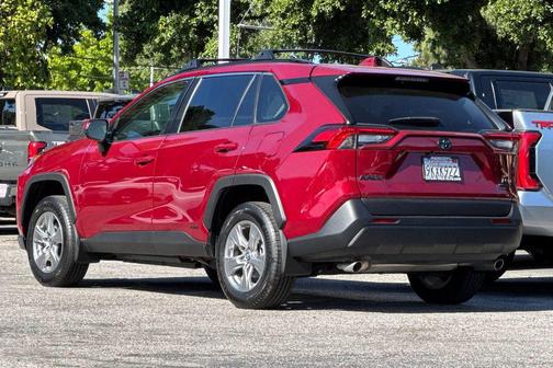 Ruby Flare Pearl 2024 Toyota RAV4 Hybrid LE