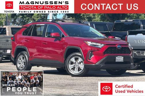 Ruby Flare Pearl 2024 Toyota RAV4 Hybrid LE