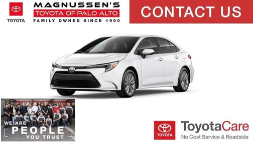 Ice Cap 2026 Toyota Corolla Hybrid LE